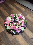 mixed wreath floral funeral tribute heavenly scent florist darlington fresh  funeral flowers local and surrounding areas 